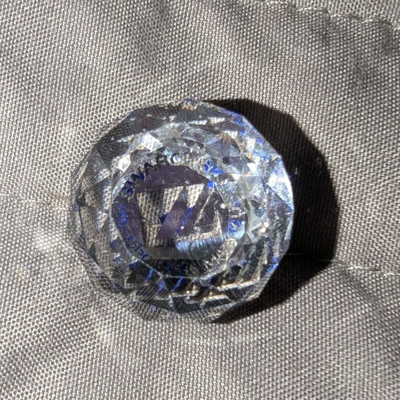 $3 with Bundle ~ Swarovski Faceted Crystal – Clear Round with Swan Logo 4419 - Picture 1 of 5